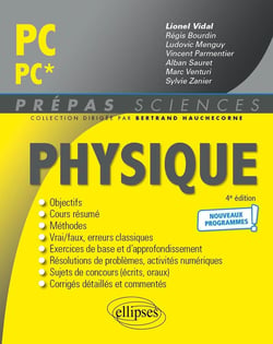 Physique : PC/PC* - programme 2022