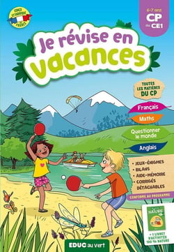 Cahier de vacances : je révise en vacances - du CP au CE1