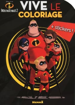 Vive le coloriage !les indestructibles 2