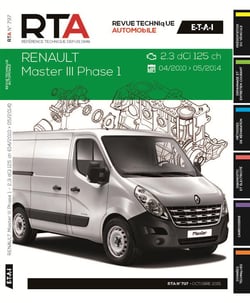 Revue technique automobile n.797 : Renault master III 2.3 dCi 04/2010>fourgon