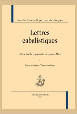 Lettres cabalistiques - 2 volumes
