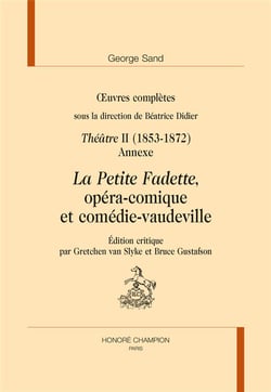 La petite Fadette, opéra-comique et comédie-vaudeville