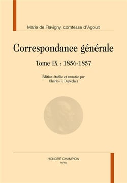 Correspondance générale t.9 - 1856-1857