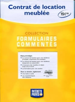 Contrat de location meublée