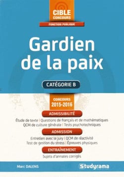 Gardien de la paix (6e édition)