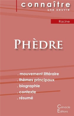 Phèdre, de Jean Racine - fiche de lecture