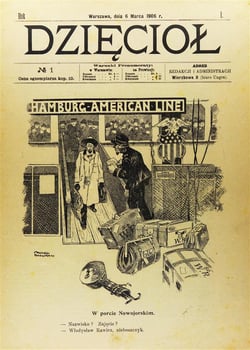 Dzieciol 1906 - satirical journal of the first russian revolution