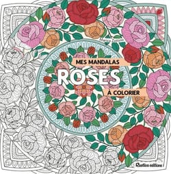 Mes mandalas roses à colorier