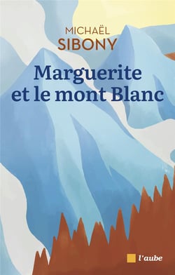 Marguerite et le mont blanc
