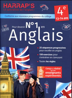 Harrap's numéro 1 en anglais - 4e