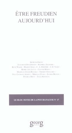 Etre freudien aujourd'hui psy n 17