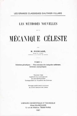 Les méthodes nouvelles de la mécanique céleste t.1