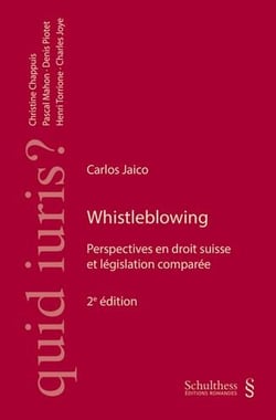 Whistleblowing : Perspectives en droit suisse (2e édition)