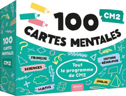 100 cartes mentales - Tout le programme de CM2