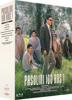 Pasolini 100 ans ! En 9 films : Accattone + Mamma Roma + La Ricotta + L'Évangile selon Saint Matthieu + Enquête sur la sexualité + Des oiseaux petits et gros + Oedipe roi + Médée + Carnet de notes pour une Orestie africaine