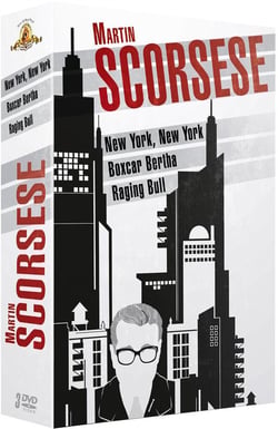 Martin Scorsese - Coffret 3 films : New York, New York + Raging Bull + Boxcar Bertha