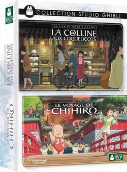 Coffret Ghibli 2 films : la colline aux coquelicots - le voyage de Chihiro