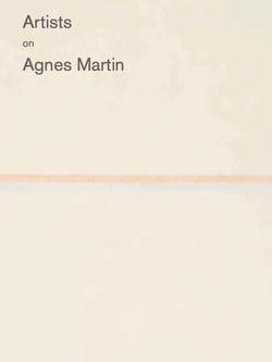 Artists on agnes martin /anglais