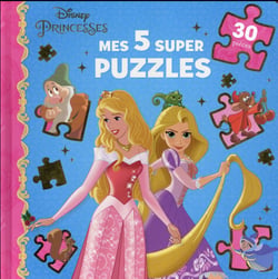 Princesses , mes 5 supers puzzles