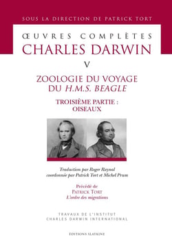 Oeuvres complètes t.5 - zoologie du voyage du H.M.S. Beagle, troisième partie : oiseaux