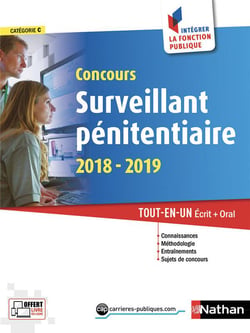 Concours surveillant pénitentiaire (édition 2018/2019)