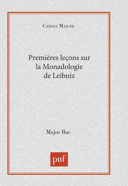 Premières leçons sur la Monadologie, de Leibniz