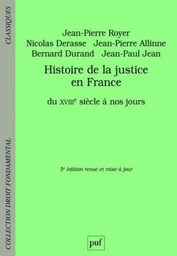 Histoire de la justice en France
