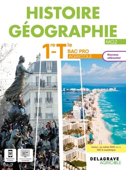 Histoire-géographie : 1re, terminale Bac Pro agricole - pochette élève