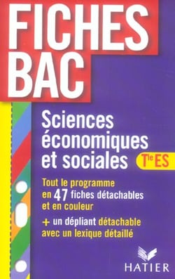 Sciences economiques et sociales terminale es