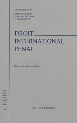Droit international pénal