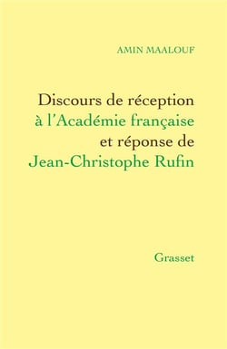 Discours de réception à l'Académie Française
