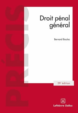 Droit pénal général (29e édition)