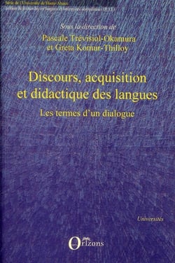 Discours - acquisition et didactique des langues - les termes d'un dialogue