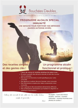 Programme alcalin spécial immunité : une semaine pour fortifier votre immunité !