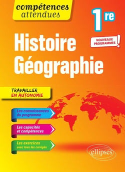 Compétences attendues : histoire-géographie - 1re - nouveaux programmes