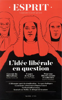 Esprit n.474 : l'idée libérale en question