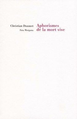 Aphorismes de la mort vive