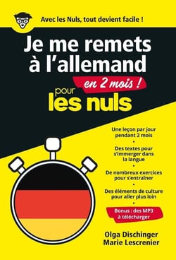 Je me remets à l'allemand en 2 mois ! pour les nuls