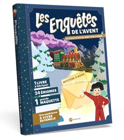 Les enquête de l'Avent : Mystère à bord - 24 jours d'aventure dont tu es le héros !