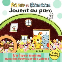 Rond et ronron jouent au parc