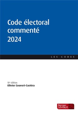 Code électoral commenté (édition 2024)