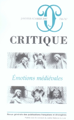 Revue Critique n.716/717 : émotions médiévales