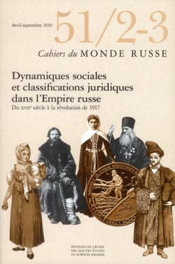 Cahiers du monde russe et soviétique n.51 : Tome 2 et Tome 3
