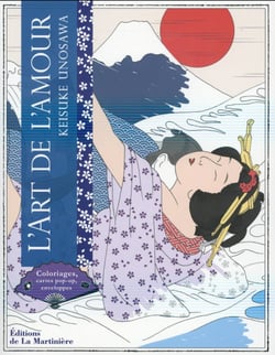 L'art de l'amour - coloriages, cartes pop-up, enveloppes