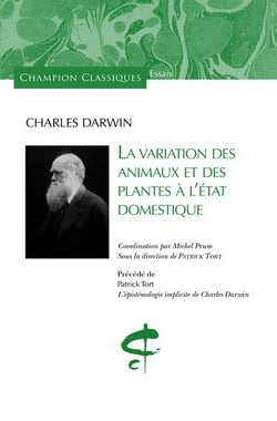 La variation des animaux et des plantes à l'état domestique