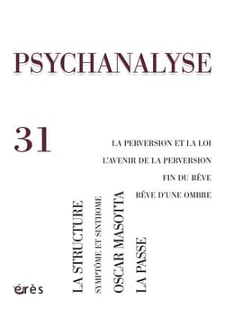 Revue psychanalyse n.31 - la perversion et la loi