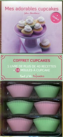 Coffret mes p'tits toquades - mes adorables cupcakes