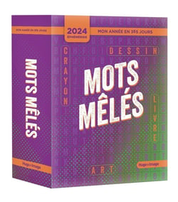 Mon année en 365 jours : mots mêlés (édition 2024)