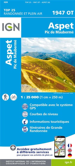 1947Ot Aspet.Pic De Maubermé