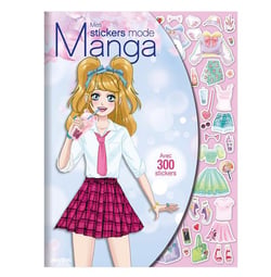 Mes stickers mode Manga